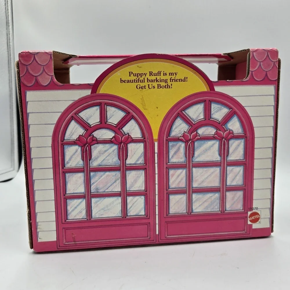 Mattel Barbie Mitzi Meow Kitty Cat 1993 White Fluffy VTG Working New Old Stock‎